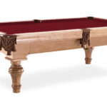 Artisan-Bombay-Pool-Table-Burgundy-Felt