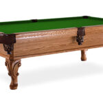Artisan-Chippendale-Pool-Table-English-Green-Felt