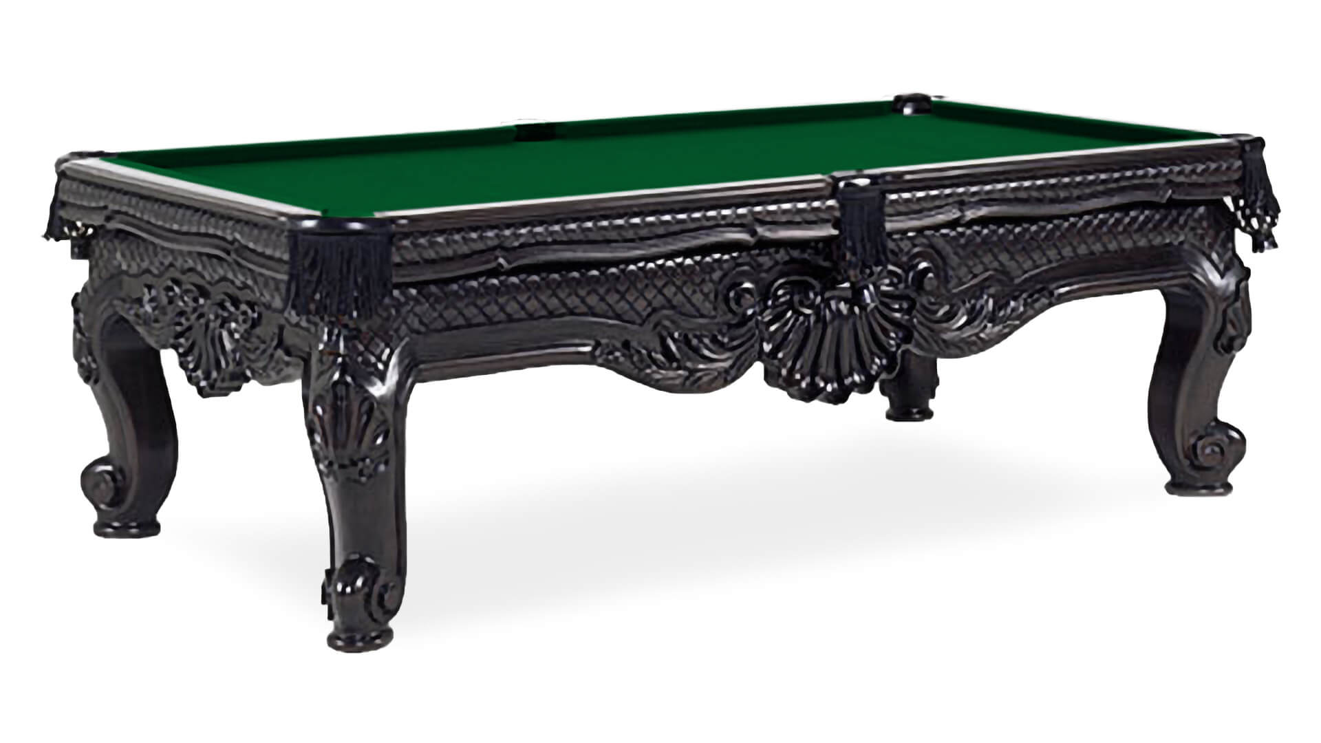 Artisan – “Pacifica” – Black Pool Table – Sizes 7, 8 and 9 Foot