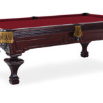 Artisan-Tudor-Pool-Table-Burgundy-Felt