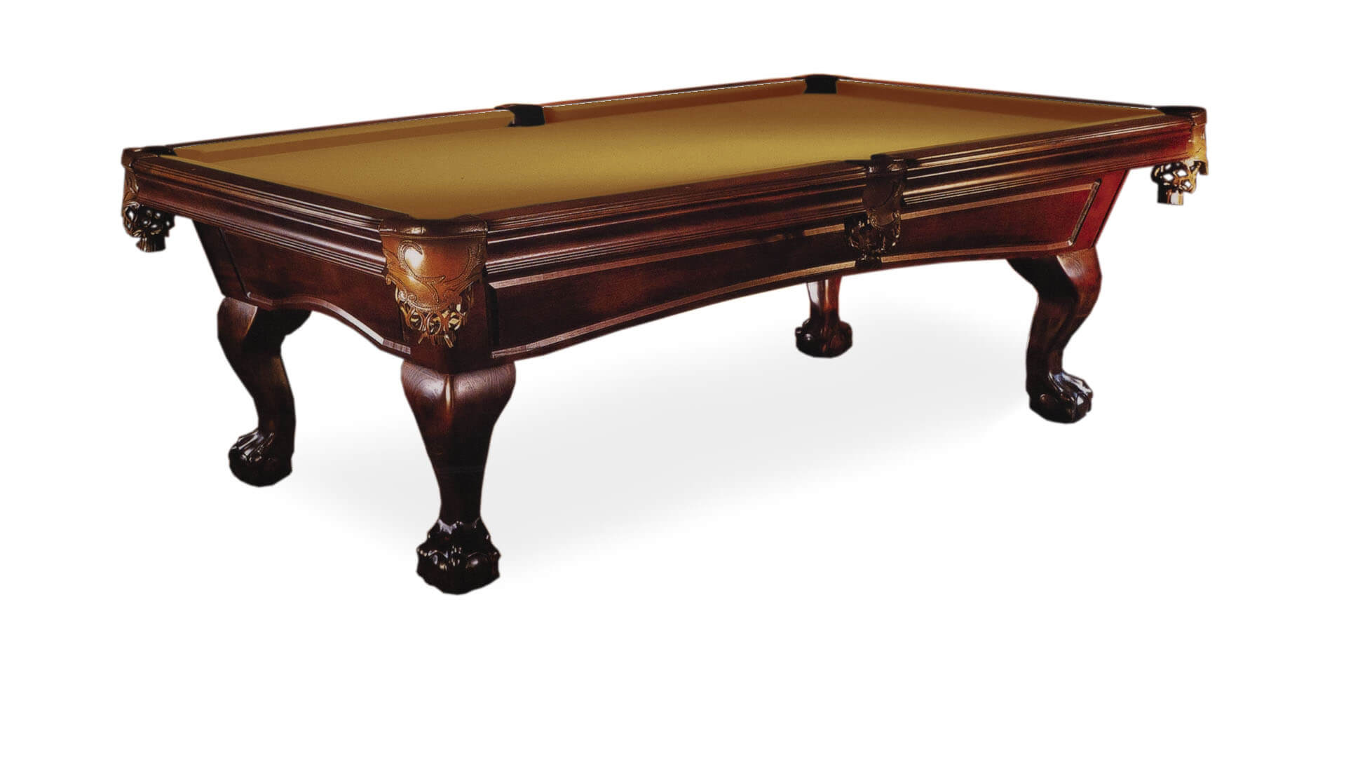 Beach – Pool Table – “Lancaster” – Mahogany – Pool Table Sizes 7, 8, and 9 Foot - Image 7