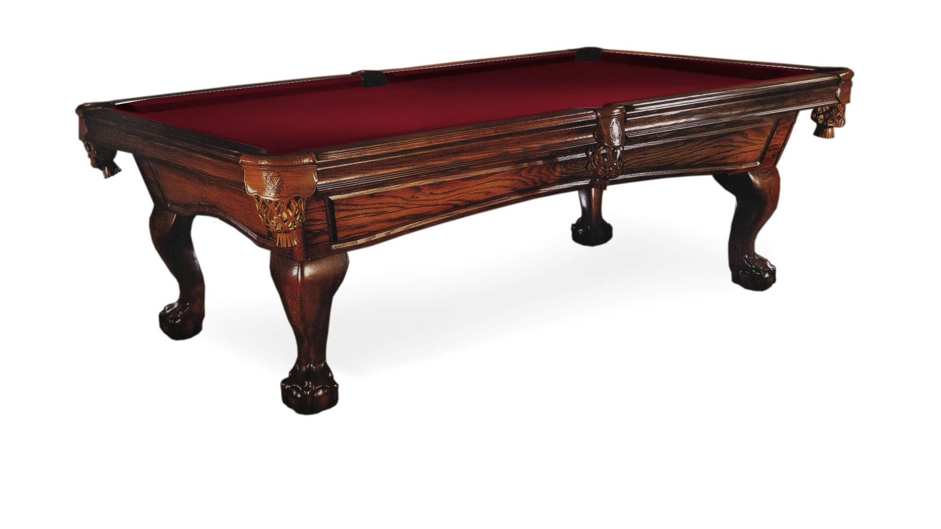 Beach – Pool Table – “Lancaster” – Mahogany – Pool Table Sizes 7, 8, and 9 Foot - Image 8