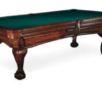 Beach-Lancaster-Oak-Pool-Table-Blue-Green-Felt-1