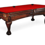 Beach-Lancaster-Oak-Pool-Table-Red-Felt-1