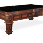 Beach-Linenfold-Oak-Pool-Table-Black-Felt-1