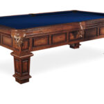Beach-Linenfold-Oak-Pool-Table-Royal-Blue-Felt-1