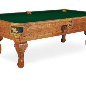 Beach – Pool Table – “Merlot” – Oak – Pool Table Sizes 8 and 9 Foot