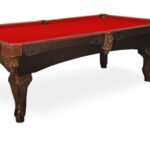 Beach-Newport-Pool-Table-Red-Felt
