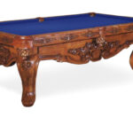 Beach-Rosewood-Oak-Pool-Table-Electric-Blue-Felt