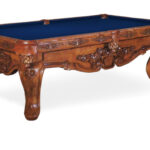 Beach-Rosewood-Oak-Pool-Table-Royal-Blue-Felt