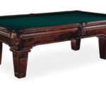 Beach-San-Carlos-Mahogany-Pool-Table-Blue-Green-Felt