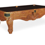 Beach-Sanibel-Oak-Pool-Table-Brown-Felt