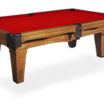 Beach-Santa-Ana-Oak-Pool-Table-Red-Felt