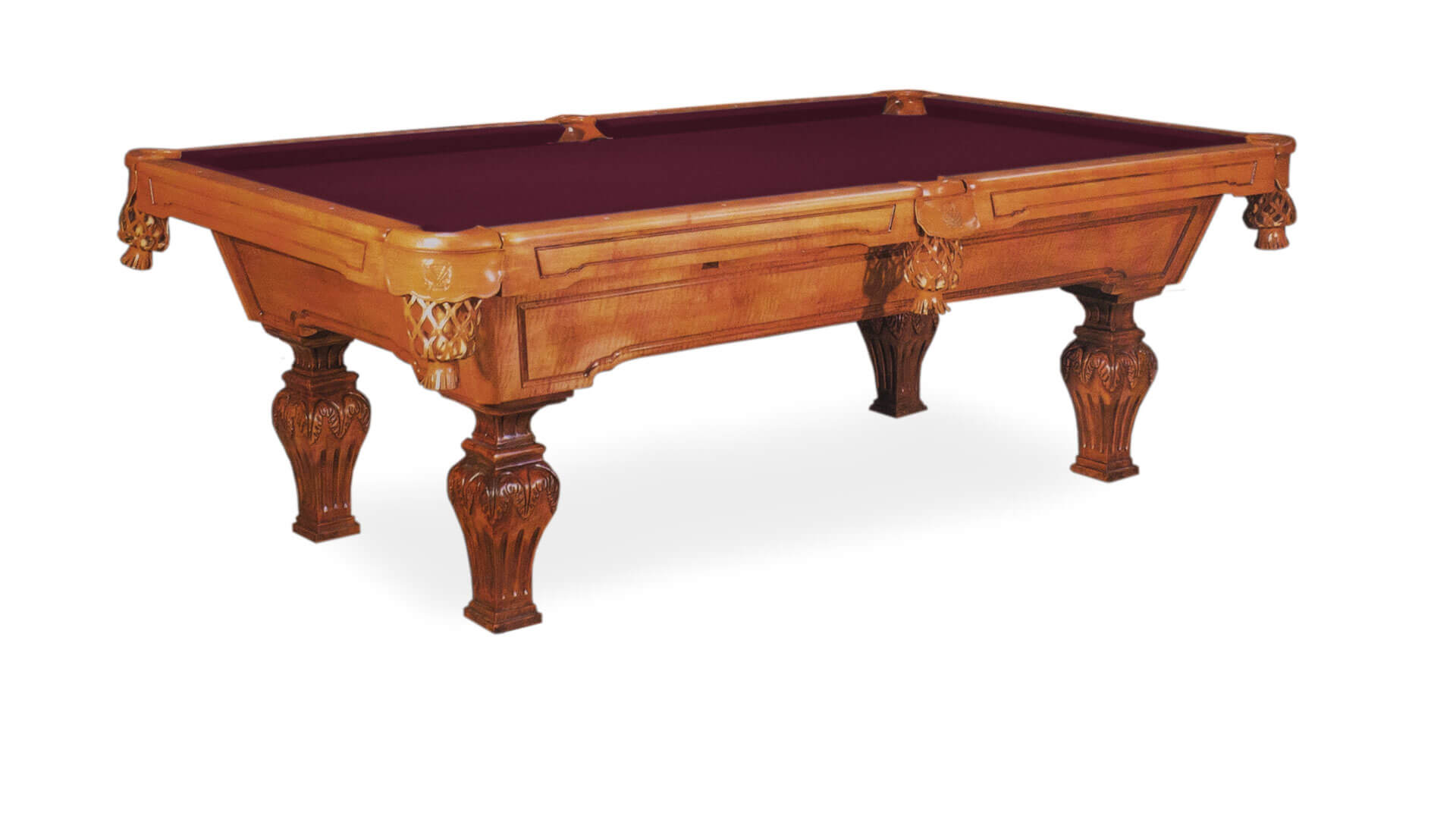 Beach – Pool Table – “Valencia” – Maple – Pool Table Sizes 7, 8 and 9 Foot - Image 13