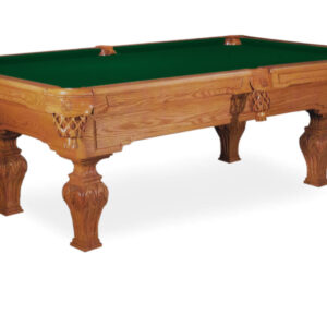Beach – Pool Table – “Valencia” – Oak – Pool Table Sizes 7, 8 and 9 Foot