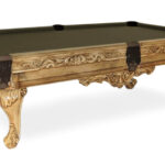 Golden-West-Bella-Pool-Table-Olive-Felt
