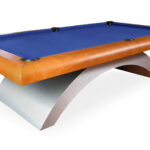 Golden-West-Halo-Pool-Table-Electric-Blue-Felt