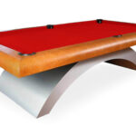 Golden-West-Halo-Pool-Table-Red-Felt