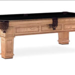 Golden-West-Highlander-Square-leg-Pool-Table-Black-Felt