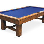 Golden-West-Keystone-Pool-Table-Electric-Blue-Felt