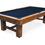 Golden-West-Keystone-Pool-Table-Navy-Felt