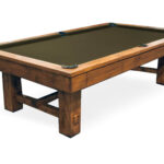 Golden-West-Keystone-Pool-Table-Olive-Felt