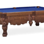 Golden-West-King-Leo-Pool-Table-Electric-Blue-Felt