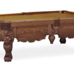 Golden-West-King-Leo-Pool-Table-Golden-Felt