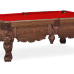Golden-West-King-Leo-Pool-Table-Red-Felt