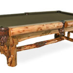 Golden-West-Montana-Pool-Table-Olive-Felt