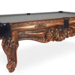 Golden-West-Sanibel-Shell-Pool-Table-Grey-Felt