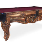 Golden-West-Sanibel-Shell-Pool-Table-Wine-Felt