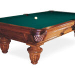 Golden-West-Union-League-Pool-Table-Blue-Green-Felt