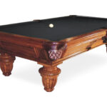 Golden-West-Union-League-Pool-Table-Charcoal-Felt