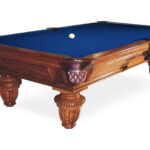 Golden-West-Union-League-Pool-Table-Royal-Blue-Felt