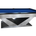 Golden-West-V-Table-Pool-Table-Royal-Blue-Felt