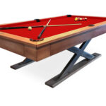 Golden-West-X-Table-Pool-Table-Red-Felt