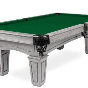 Imperial – “Resolute” Pool Table – Tapered Box Legs – Silver Mist – 7 Foot and 8 Foot