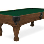 Imperial-Resolute-Whiskey-Ball-Claw-Legs-Pool-Table-Dark-Green-Felt