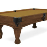 Imperial-Resolute-Whiskey-Ball-Claw-Legs-Pool-Table-Golden-Felt