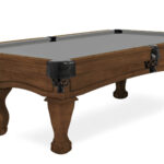 Imperial-Resolute-Whiskey-Ball-Claw-Legs-Pool-Table-Grey-Felt