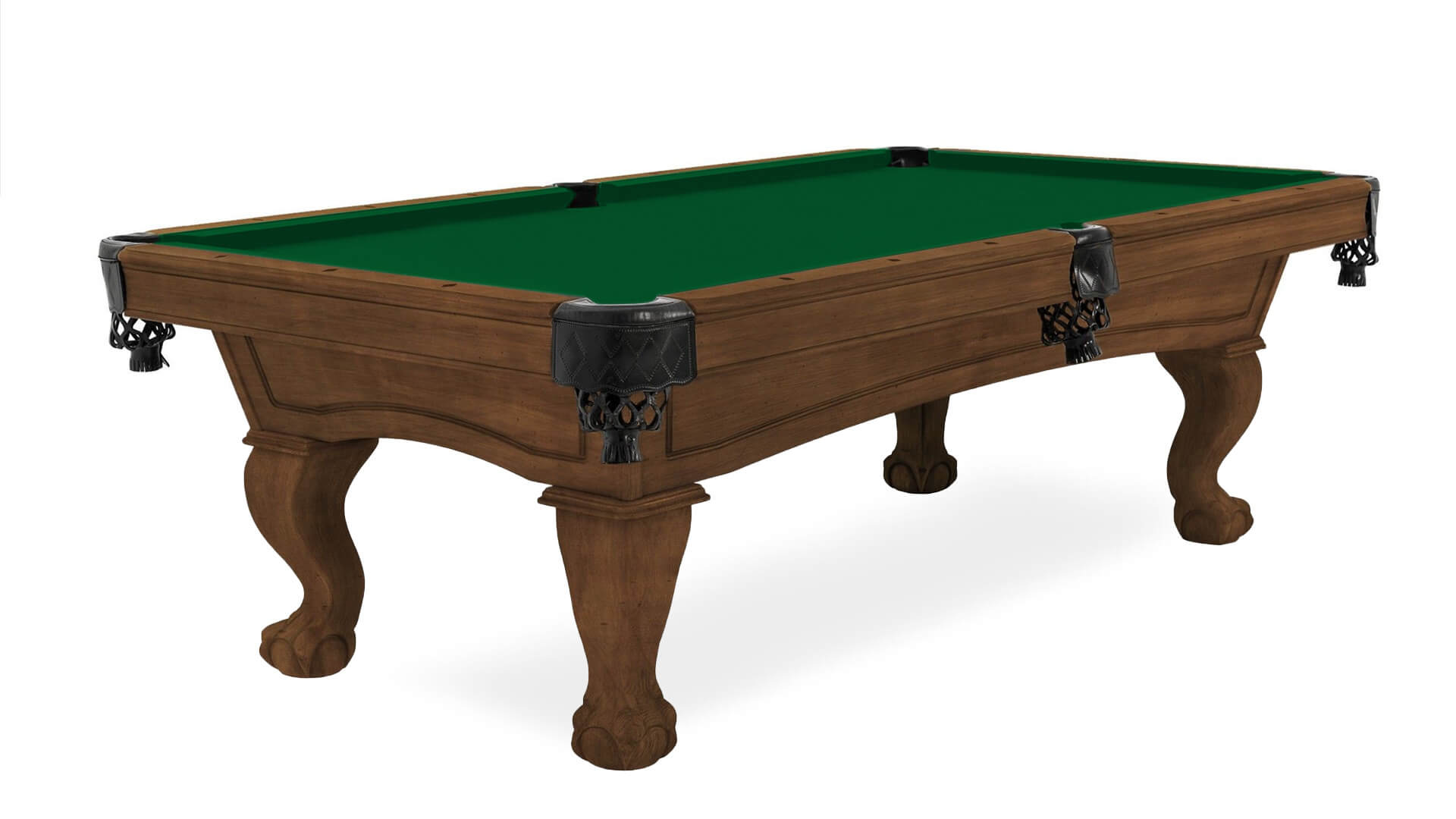 Imperial – “Resolute” Pool Table – Ball and Claw Legs – Whiskey – 7 Foot and 8 Foot