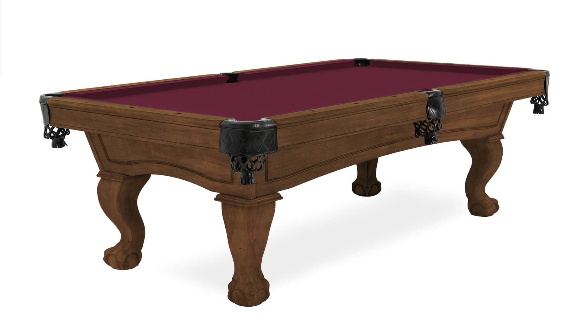 Imperial – “Resolute” Pool Table – Ball and Claw Legs – Whiskey – 7 Foot and 8 Foot - Image 13