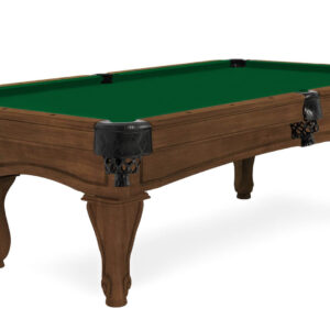 Imperial – “Resolute” Pool Table – Rams Horn Legs – Whiskey – 7 Foot and 8 Foot