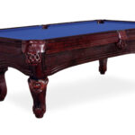 Kay-Woods-Newport-Cherry-Pool-Table-Electric-Blue-Felt