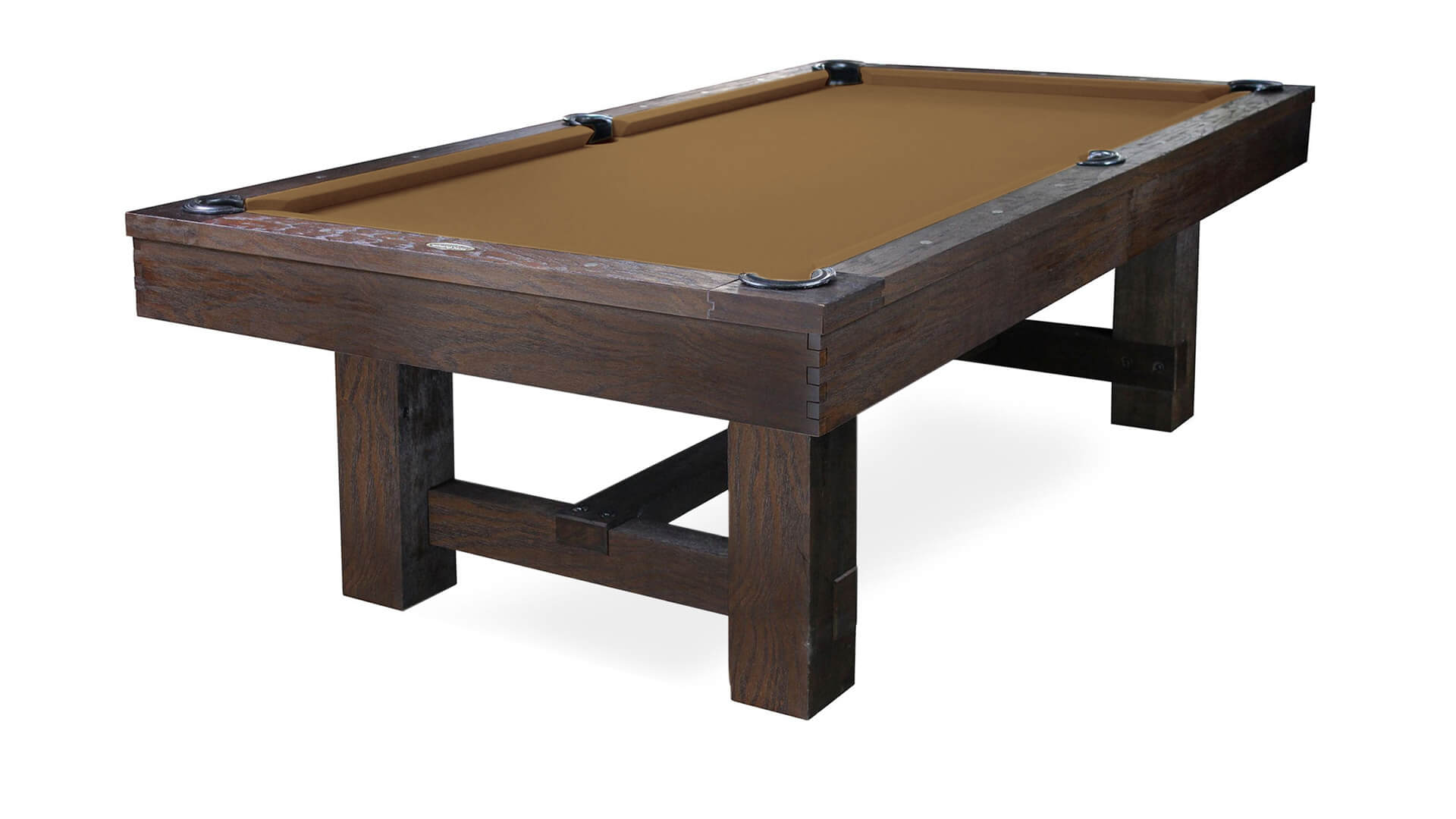 Kay Woods – “Rustic” – Brown Pool Table – 8 ft - Image 16