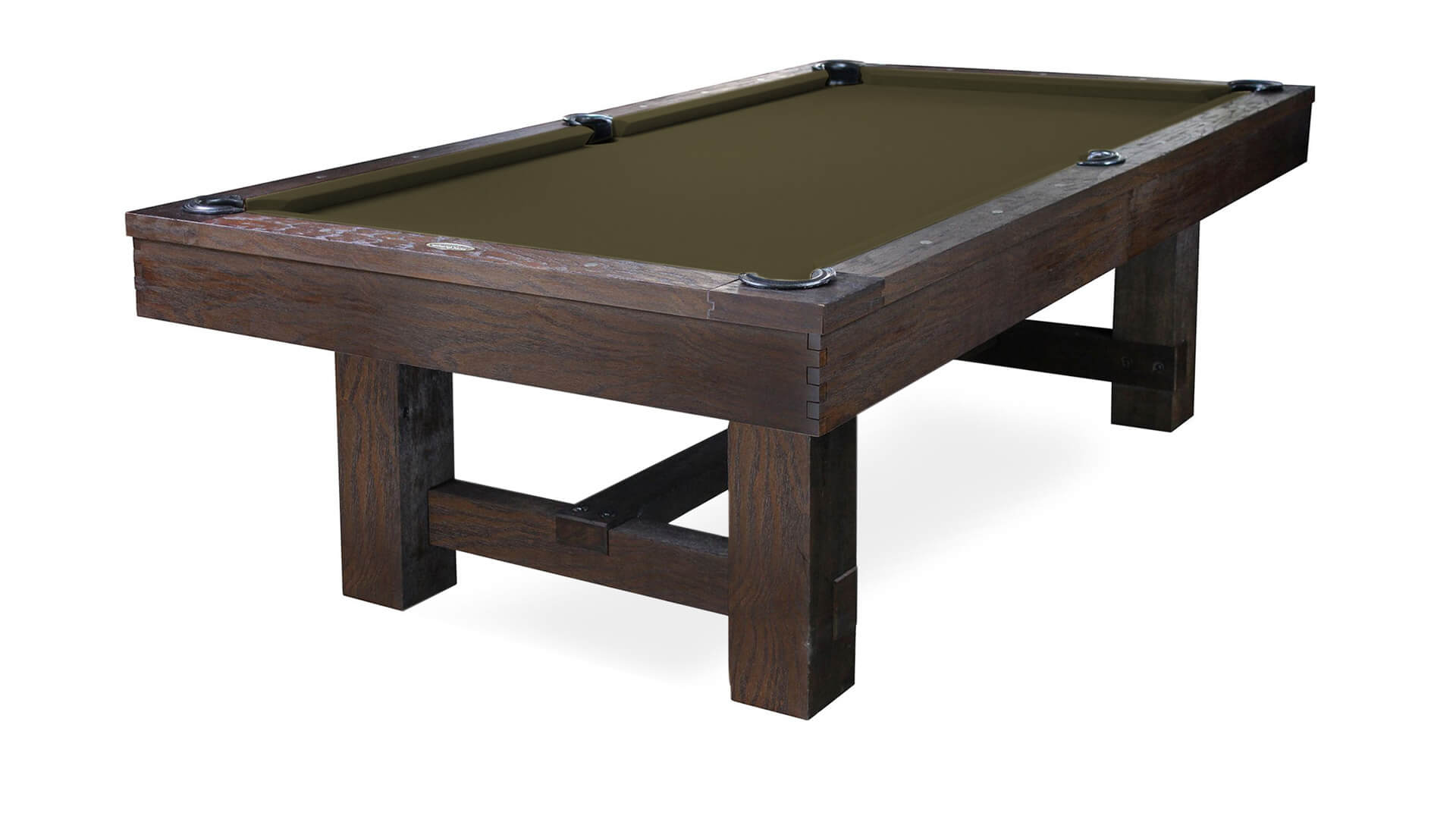 Kay Woods – “Rustic” – Brown Pool Table – 8 ft - Image 17