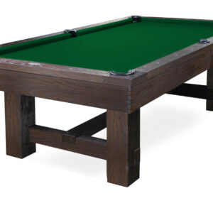 Kay Woods – “Rustic” – Brown Pool Table – 8 ft