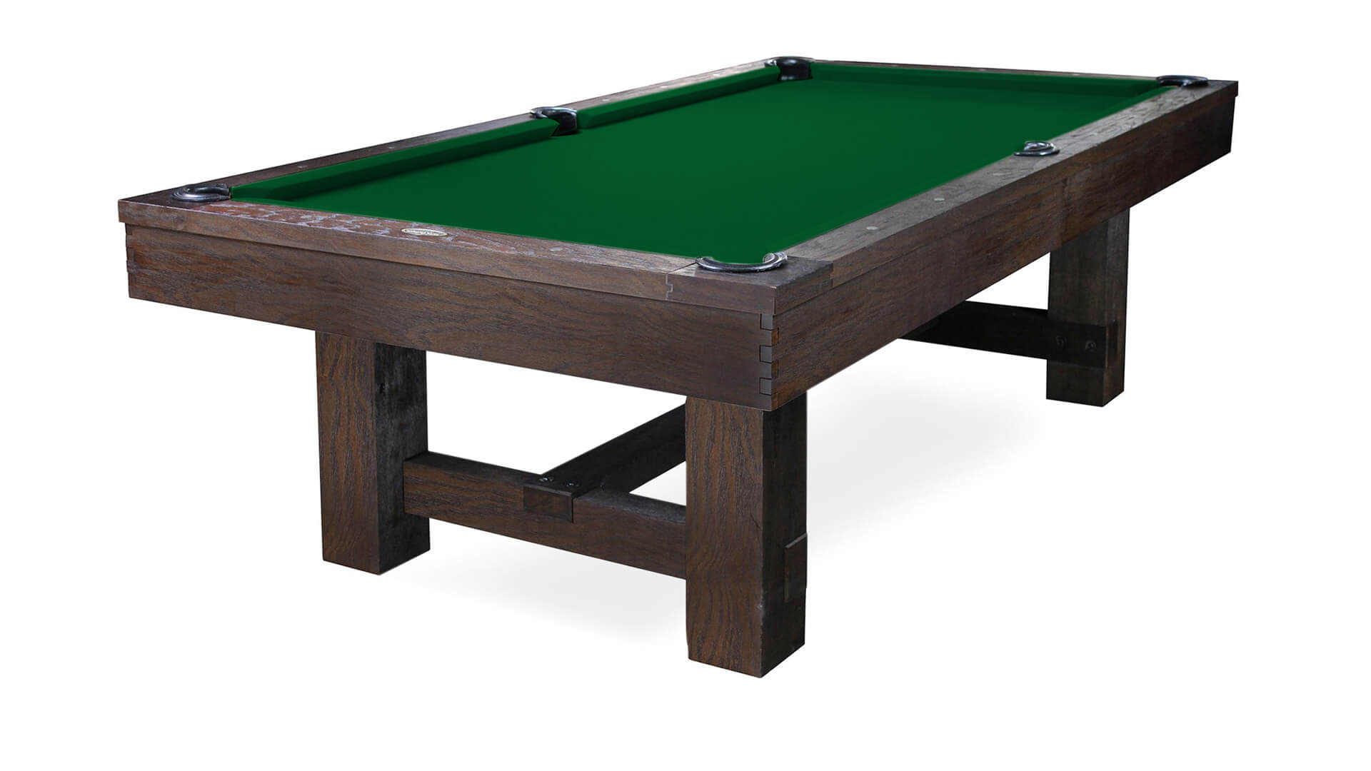 Kay Woods – “Rustic” – Brown Pool Table – 8 ft