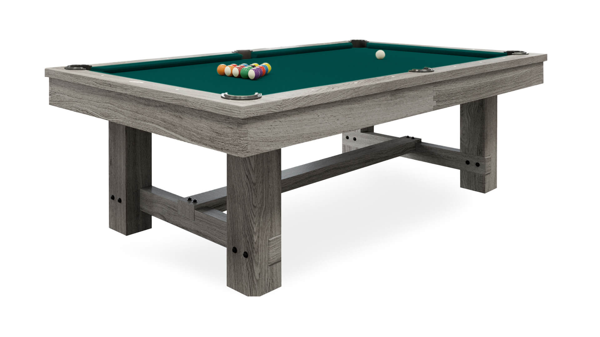Kay Woods – “Rustic” – Grey Pool Table – 8 ft - Image 5